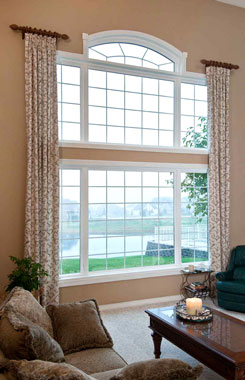 Advanced Windows & Siding Specialty Windows